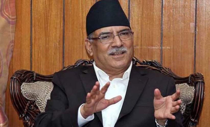 भारत भ्रमणपछि सरकार बिरुद्ध खनिए प्रचण्ड