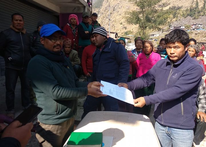 माथिल्लो मैलुङ खोला जलविद्युत आयोजनामा स्थानीयको एकहप्ते अल्टिमेटम