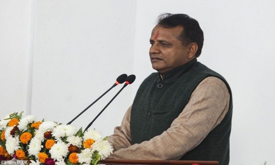 प्रहरीकै सेटिङमा चुरे दोहन भएको मुख्यमन्त्री राउतको दाबी