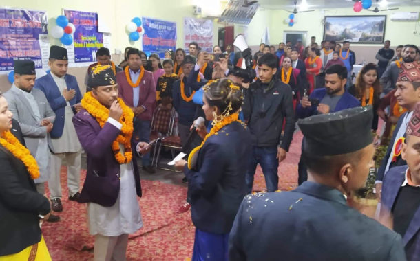 सुनवल जेसीजको ८ औँ पदस्थापन सम्पन्न ।