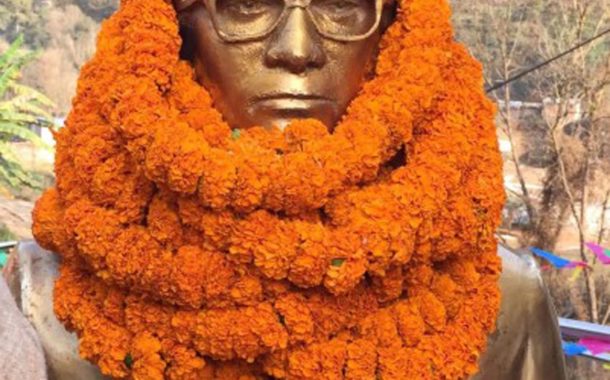 बोगटीको शालिक अनावरण