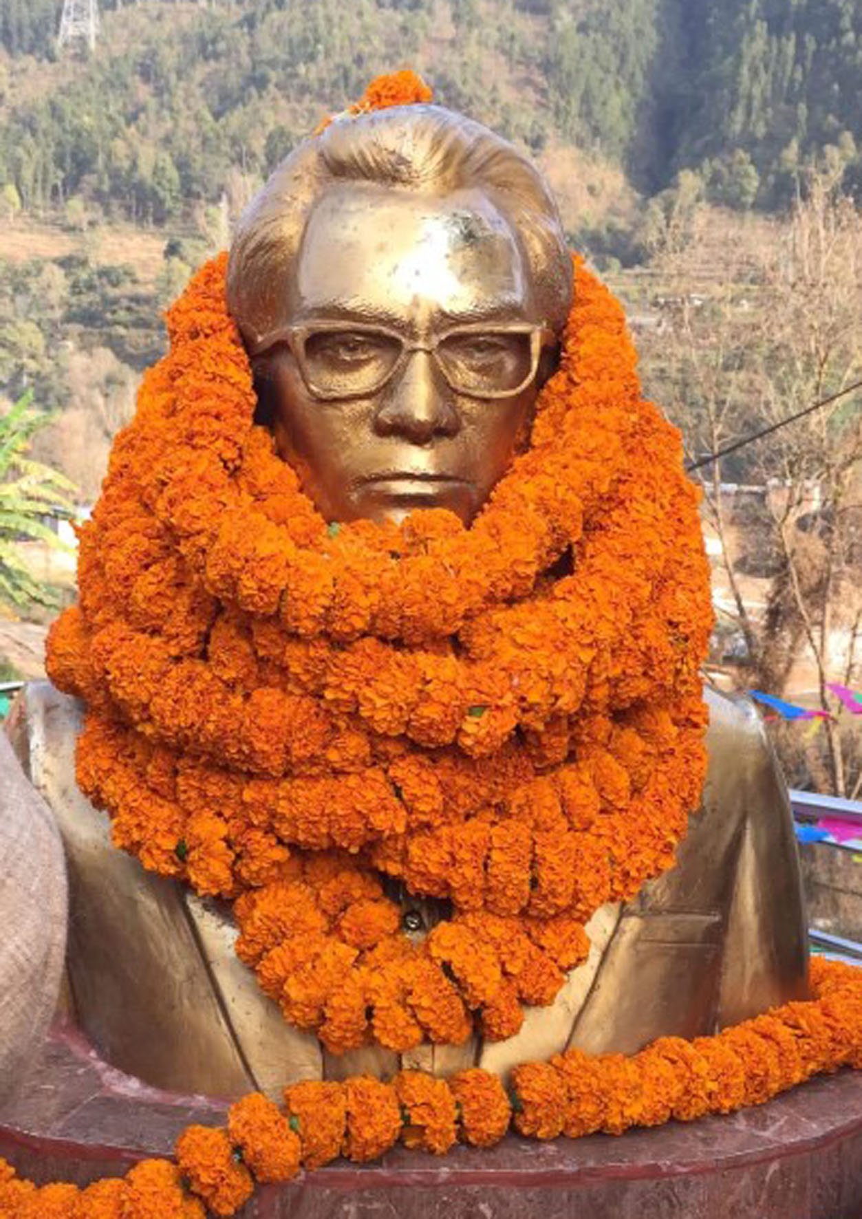बोगटीको शालिक अनावरण