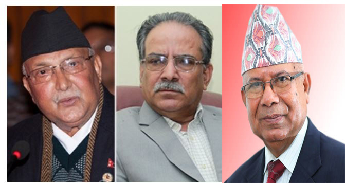 केन्द्रीय समितिमा अल्पमतमा ओली समुह, प्रचण्ड सबभन्दा बलियो