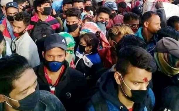 गड्डाचौकिबाट एकैदिन १३ हजारभन्दा बढी नागरिक घर फर्के