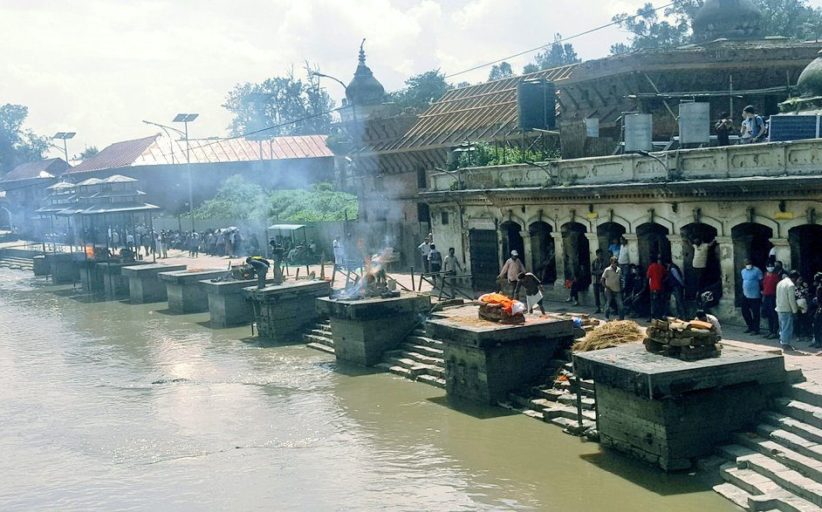 पशुपति आर्यघाटमा शव घटे