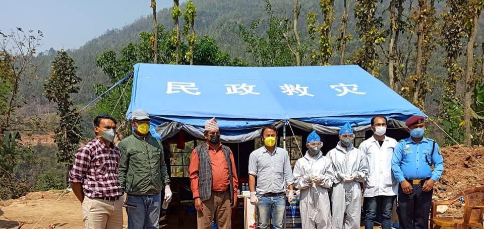 विभिन्न स्वास्थ्य चौकिलाई लामाको सहयोग