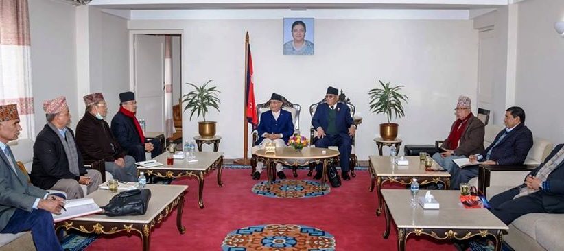 ‌नेकपा सचिवालय बैठकः ओलीको चलाखीपुर्ण कार्ड 'बामदेवलाई प्रधानमन्त्रीको अफर'