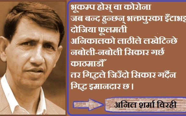 कविताः गिद्ध इमानदार छ
