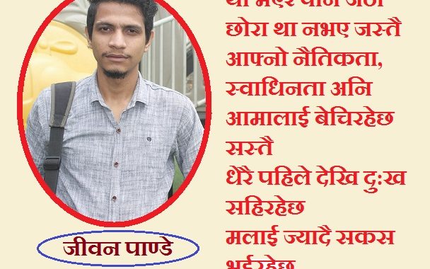 कविता-नेपाल आमाको चित्कार