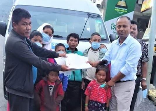 लिदी पहिरोमा अभिभावक गुमाएका बालबालिकाको पालनपोषण, संरक्षण र शिक्षा सुरु