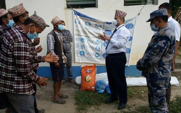 आगलागी पीडितलाई राहत