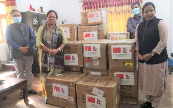 चीनले दियो भरतपुरलाई कोरोनाविरुद्ध लड्ने स्वास्थ्यसामग्री