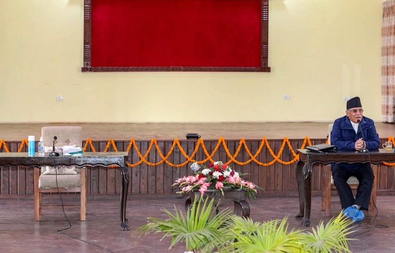 सचिवालय बैठकमा गएनन् ओली