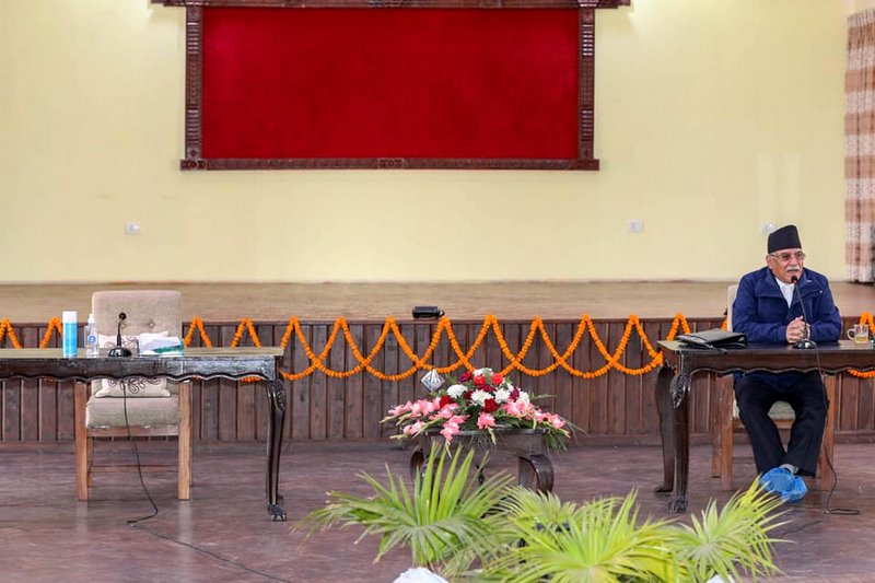 सचिवालय बैठकमा गएनन् ओली