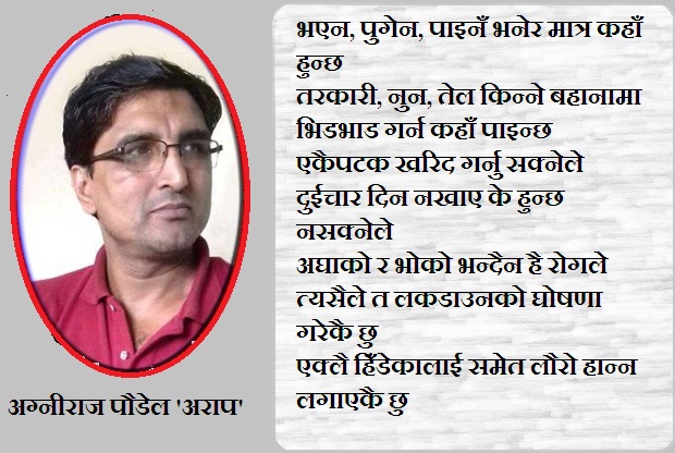 कविताः मेरो के दोष ?