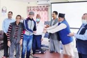 सिन्धुपाल्चोकका बाढी पीडितलाई माओवादी केन्द्रको सहयोग