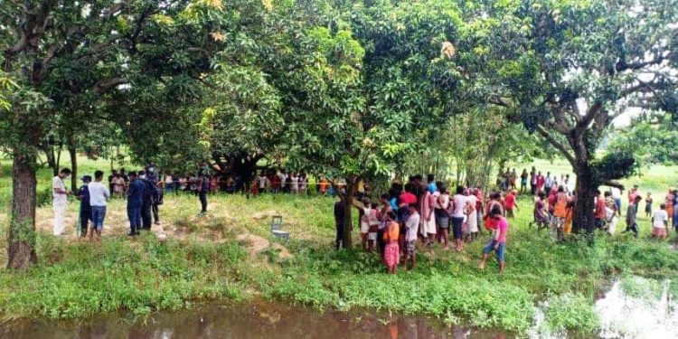 धनुषामा ससुरा र बुहारीको हत्याः गाडिएको शव फेला