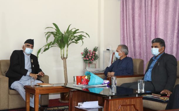 मुख्यमन्त्री–पूर्व प्रम भट्टराई भेट : गठबन्धनलाई मजबुत बनाउन जोड 