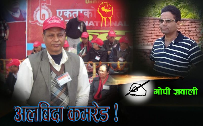अलबिदा कमरेड टंकमणि !