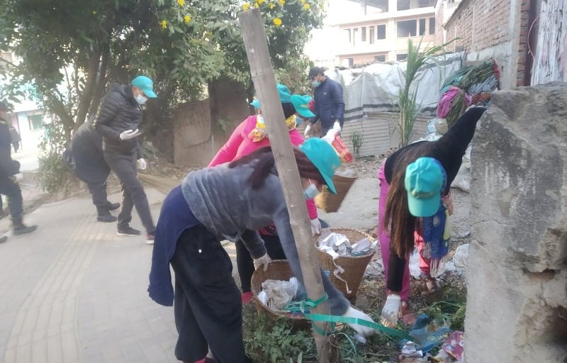 ललितपुर सरसफाइ अभियान १०१औँ हप्तामा