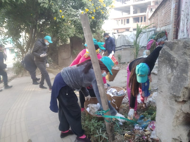 ललितपुर सरसफाइ अभियान १०१औँ हप्तामा
