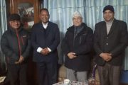 हेमन्तप्रकाश र केपी ओलीबिच भेटवार्ता