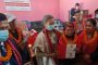 कुशेश्वर महादेव मन्दिर परिसरमा सरसफाइ र बत्ति जडान