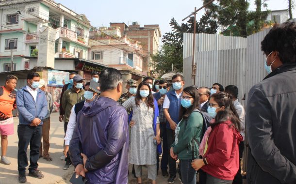 पुरातात्विक संरचना निर्माणको काम समयमै सक्न मन्त्री झाँक्रीको निर्देशन