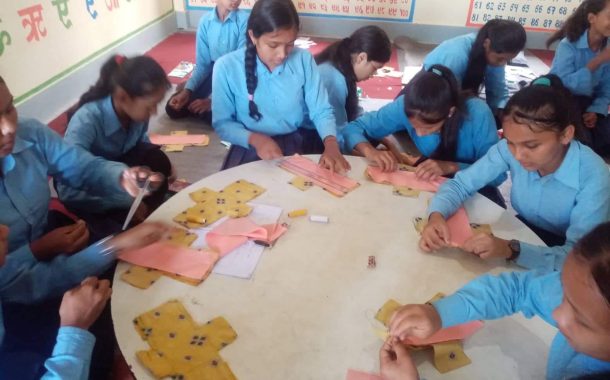 गोरखाका ७० जना छात्रालाई प्याड बनाउने तालिम
