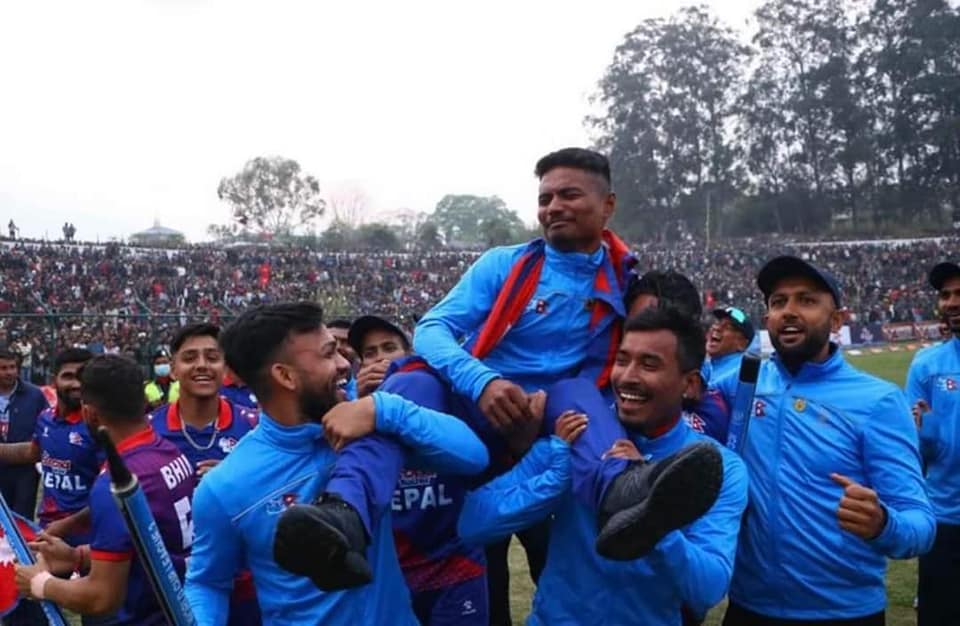 नेपालको वर्ल्ककप क्वालिफायर यात्राः युएइमाथि ९ रनको जित