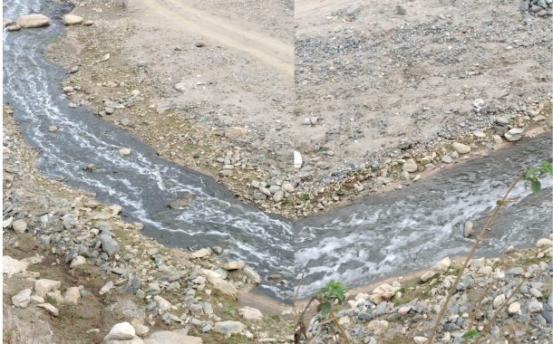 कोल्पुखोलामा महानगरको दादागिरीः बन्चरेडाँडाको लेदो सिधैँ खोलामा