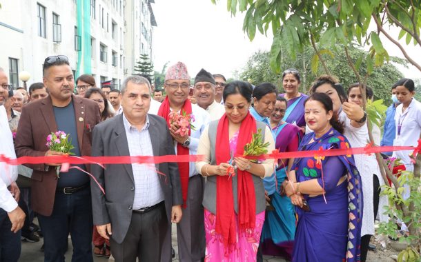भरतपुरलाई हरियाली बगैँचाको रुपमा विकास गर्न लागिएको छ : प्रमुख दाहाल
