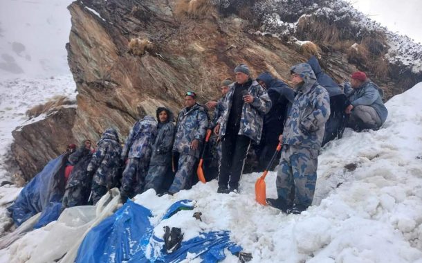 दार्चुलामा हिमपहिरोः ५ जना बेपत्ता