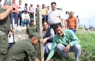 केरुङ्गा खोलाको सीमाङ्कन सुरु, संरक्षण र पर्यटकीय पूर्वाधार निर्माणको कामलाई अघि बढाइने