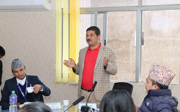 युट्युबरलाई महासङ्घका अध्यक्ष पोख्रेलको सुझावः मर्यादित सामग्री सम्प्रेषण गरेर स्थापित हुनुस् 