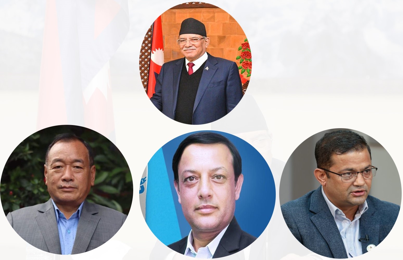 प्रचण्डकै नेतृत्वमा सरकार पुनर्गठनः हितबहादुर, डिपि र पदमले आजै शपथ लिँदै