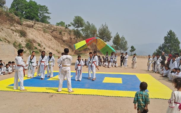 राष्ट्रियस्तरको हाप्किडो प्रतियोगिता नुवाकोटको बेलकोटगढीमा