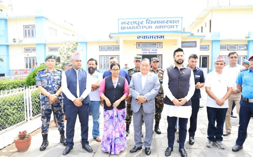 आगामी आर्थिक वर्षभित्रै भरतपुर विमानस्थलको विस्तार भइसक्छः मन्त्री तामाङ