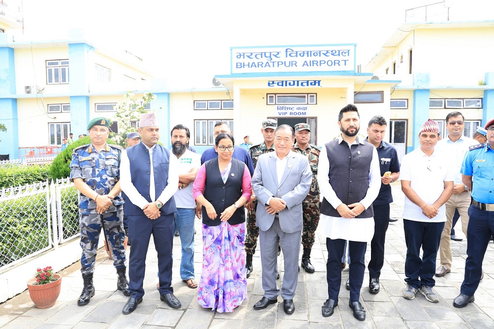 आगामी आर्थिक वर्षभित्रै भरतपुर विमानस्थलको विस्तार भइसक्छः मन्त्री तामाङ
