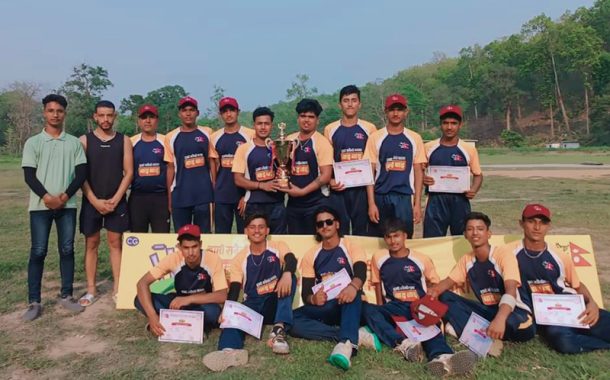 १९ वर्षमुनिको सुदूरपश्चिम छनोट राष्ट्रिय क्रिकेटको उपाधि बैतडीलाई