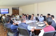 काउन्सिलद्वारा परराष्ट्र मामिला विटमा रिपोर्टिङ गरिरहेका सञ्चारकर्मीसँग छलफल