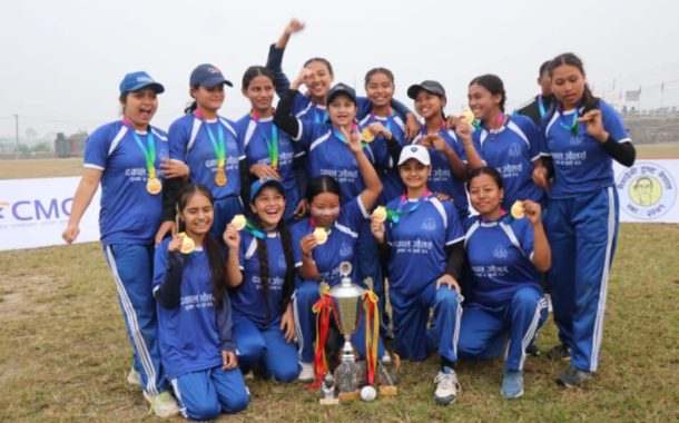 चितवनको माडीमा सम्पन्न मैयादेवि महिला क्रिकेट सिरिजको उपाधि नवलपरासीलाई