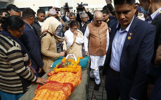 पूर्वप्रधानमन्त्री ओलीलाई पितृशोक