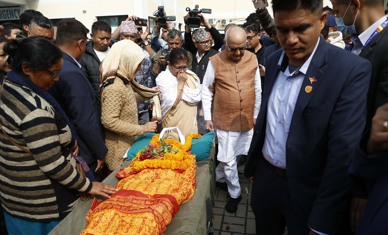 पूर्वप्रधानमन्त्री ओलीलाई पितृशोक